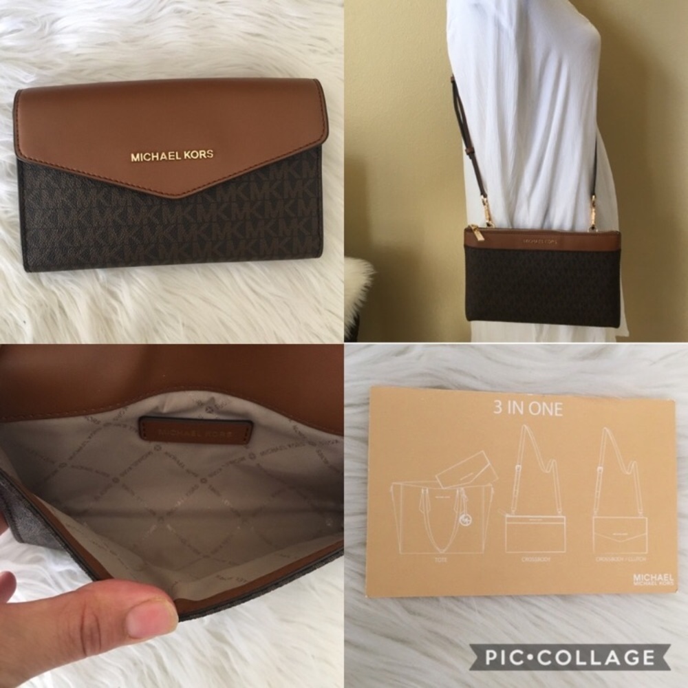 Last set✨Michael Kors 3 in 1 Kimberly tote set - Picture 4 of 8